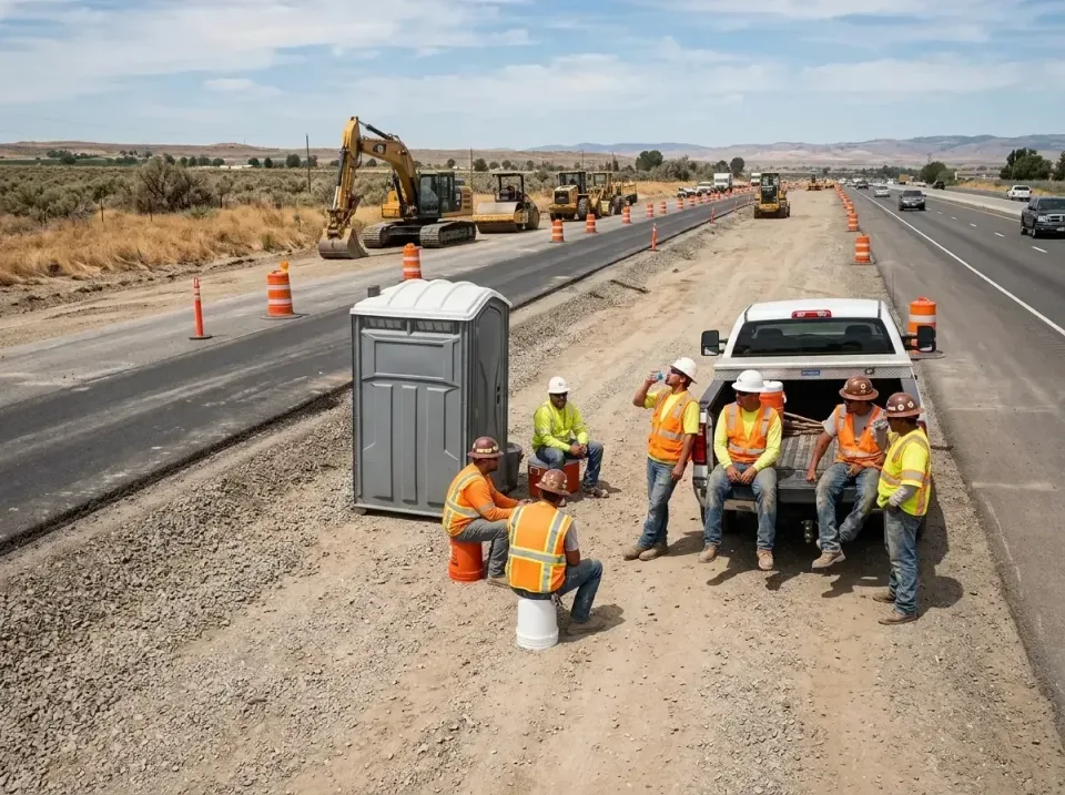 highway-road-construction-crew-007 — frequently asked questions, Porta Potty and Restroom Rentals in Clarinda, IA